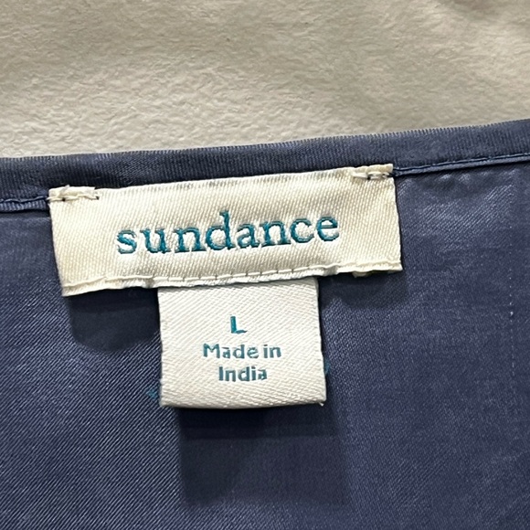 Sundance Embroidered Cupro Blouse - Picture 5 of 5